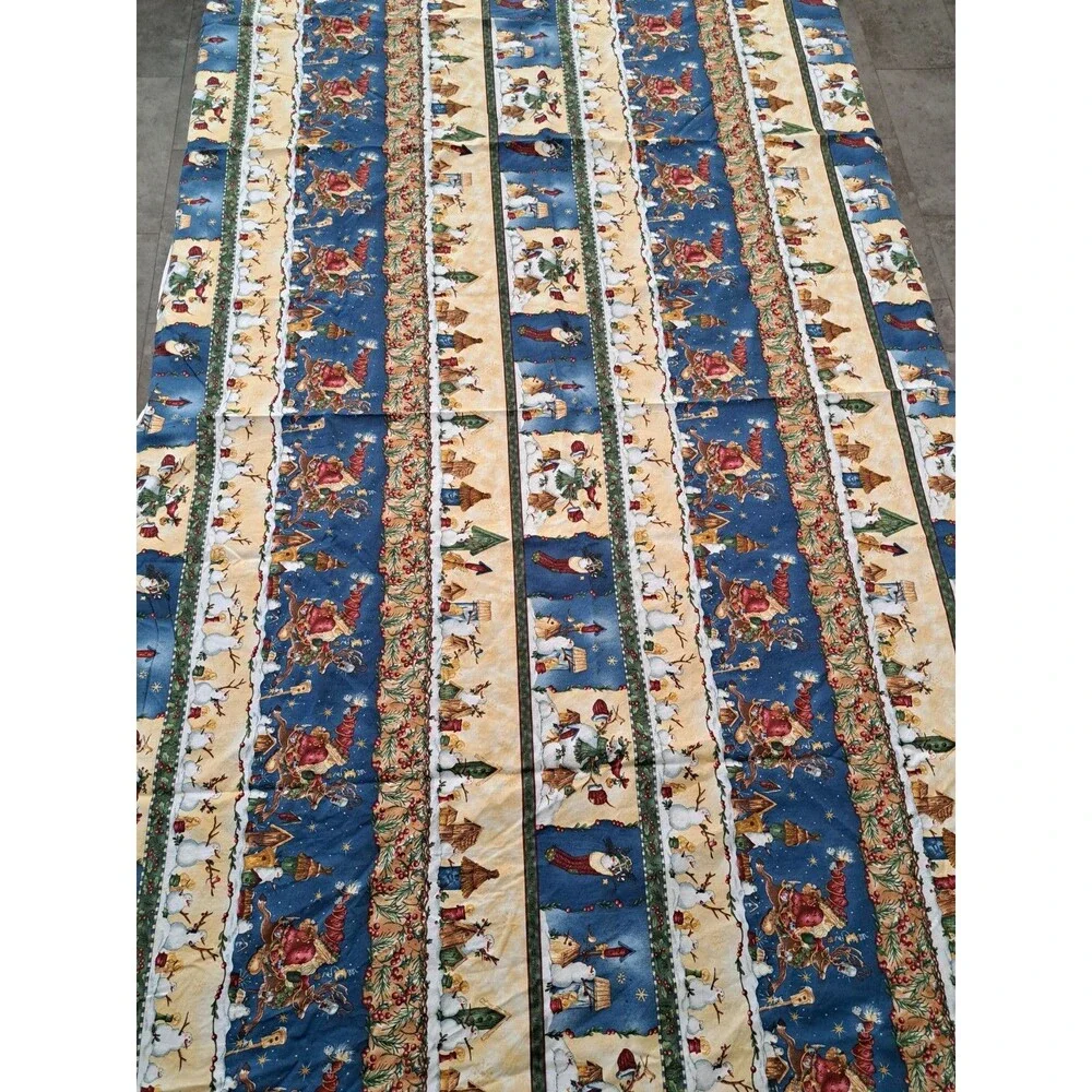 VTG Quick as a Wink by Rebecca Carter for MM Fab Christmas Fabric 67.5